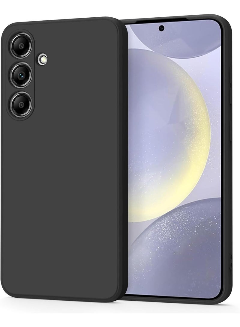 جراب سيليكون لهاتف سامسونج جالاكسي S26 5G، غطاء نحيف مقاوم للصدمات مع بطانة قماشية، ظهر مرن وناعم، جراب حماية نحيف لهاتف سامسونج جالاكسي S26 - Image 1